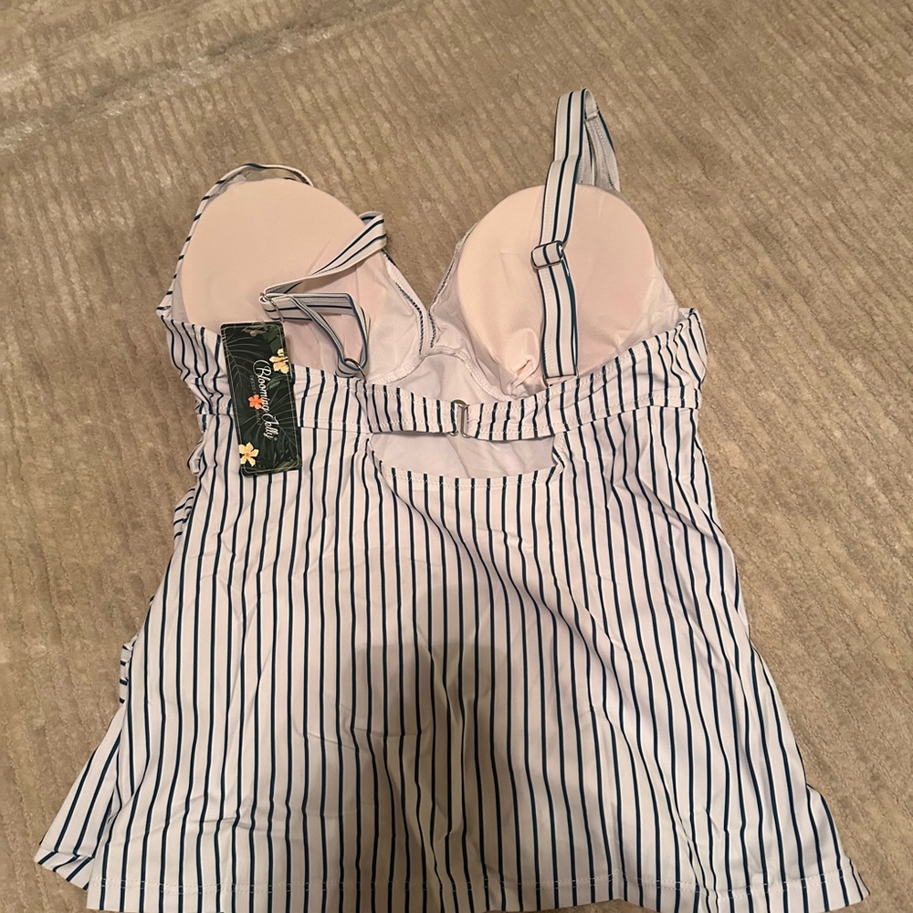 Striped Tankini - Picture 2 of 4